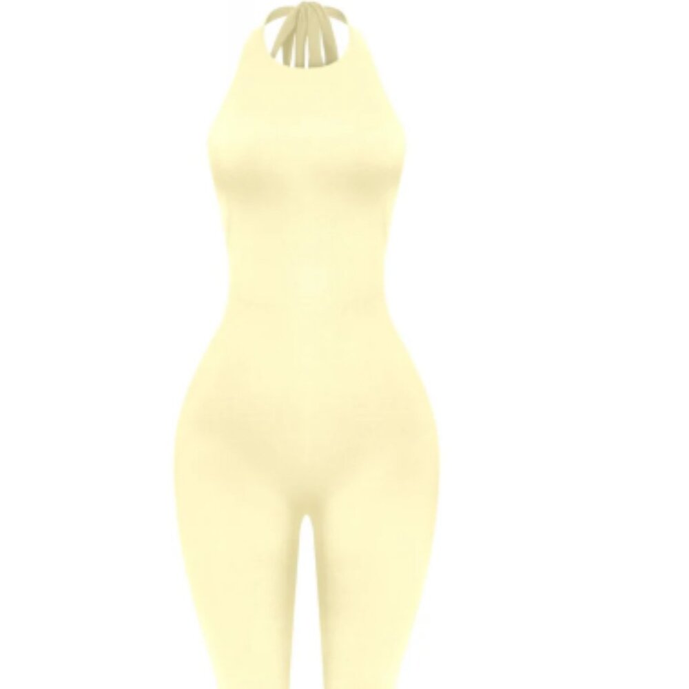 Butter Yellow Jumpsuit